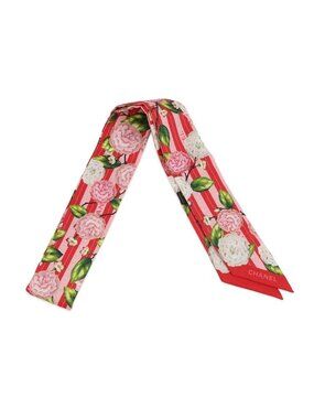 Chanel Scarf Flower CC Logo Bandeau